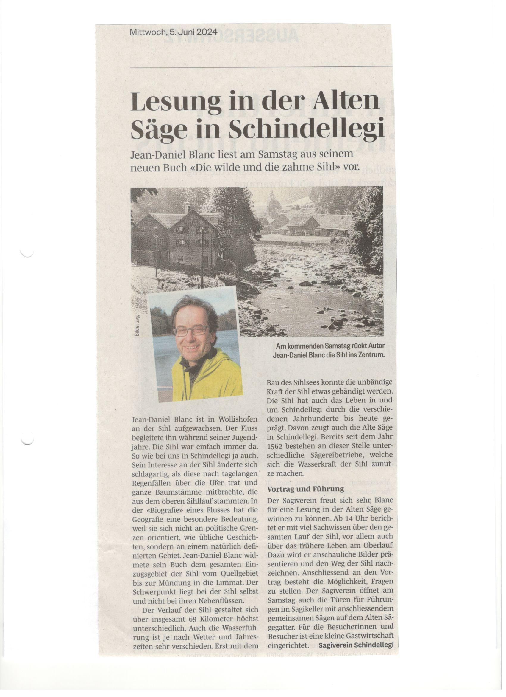 Zeitungsbericht 2